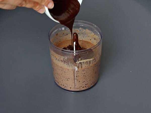 Proteinrig chokoladefondant: en nem opskrift med valleprotein - Forberedelse trin 2