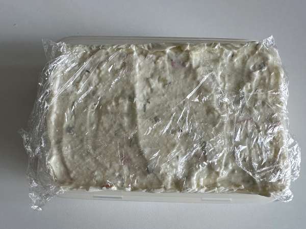 Surimi-terrine uden tilberedning: en nem kold forret, der er perfekt til sommeren - Forberedelse trin 9