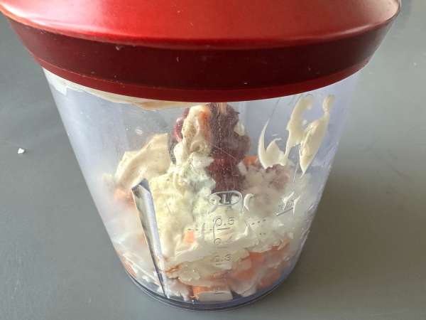 Surimi-smørbar: en lynhurtig opskrift til aperitiffen - Forberedelse trin 4