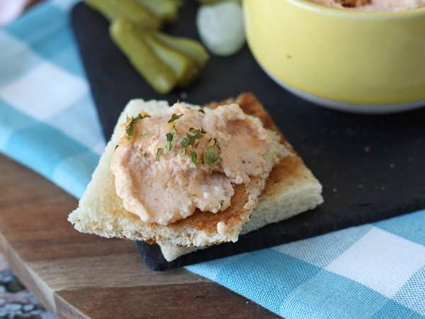 Surimi-smørbar: en lynhurtig opskrift til aperitiffen - Forberedelse trin 6