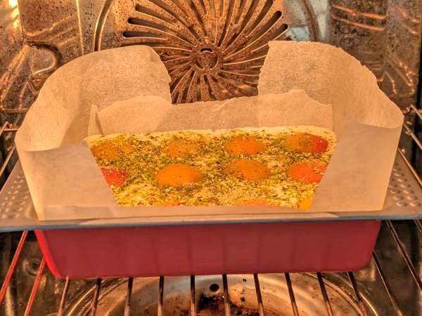 Cheesecake med smeltende abrikoser - Forberedelse trin 6