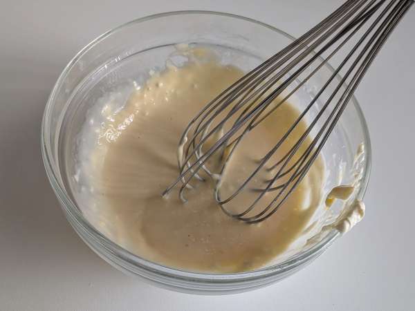 Salte muffins med oliven og Philadelphia i airfryer - Forberedelse trin 2