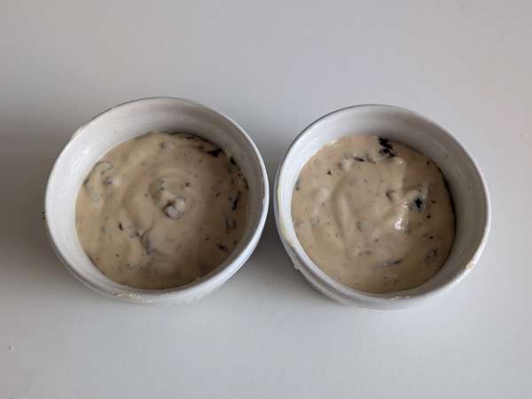 Salte muffins med oliven og Philadelphia i airfryer - Forberedelse trin 6