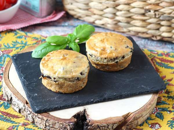 Salte muffins med oliven og Philadelphia i airfryer - Forberedelse trin 8