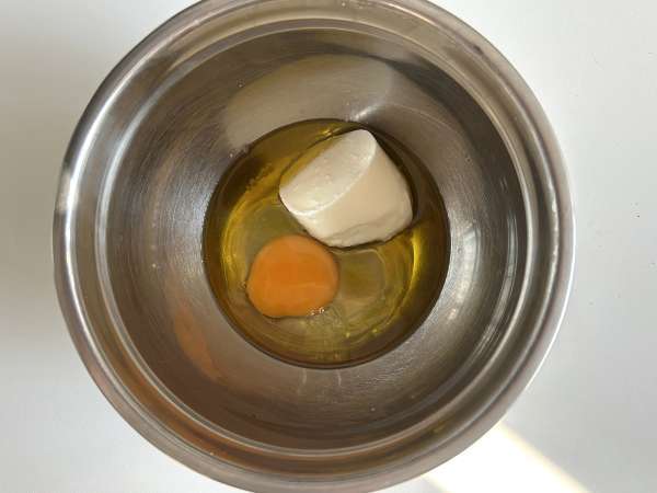 Salte kager med feta, tørrede tomater og spinat - Forberedelse trin 1