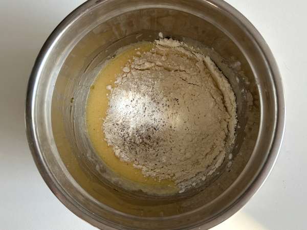 Salte kager med feta, tørrede tomater og spinat - Forberedelse trin 3
