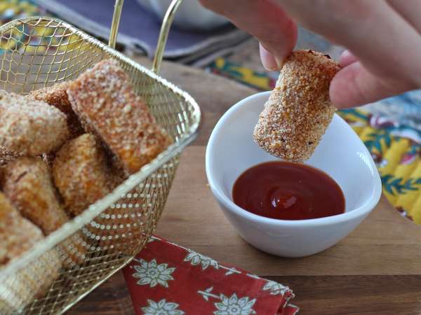 Tofunuggets i luftfritøren - Forberedelse trin 8