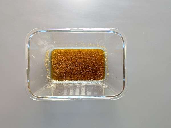 Grønne bønner med thailandsk sauce tilberedt i en Air Fryer - Forberedelse trin 1