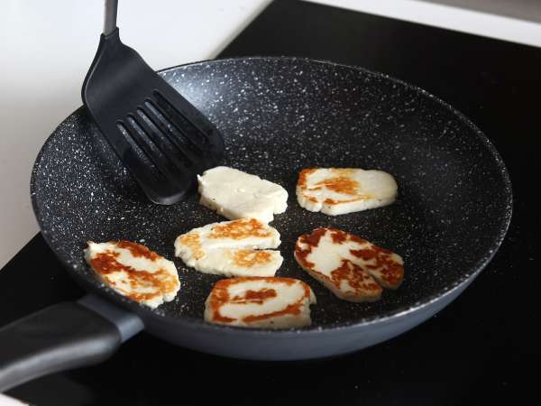 Rødbede-salat med grillet halloumi - Forberedelse trin 7
