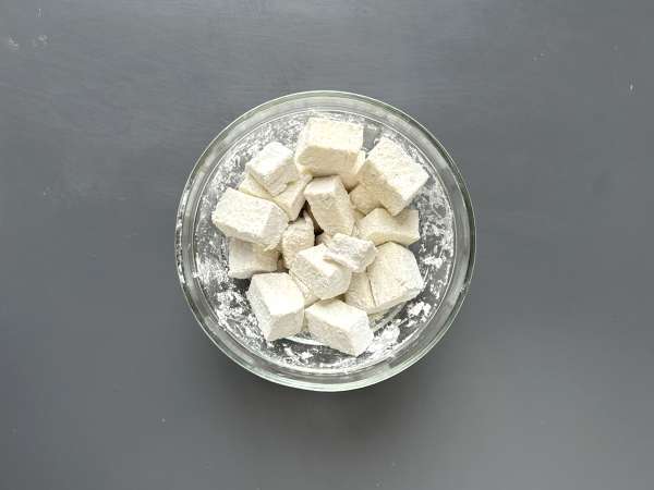 Tofu à la General Tao - Forberedelse trin 2