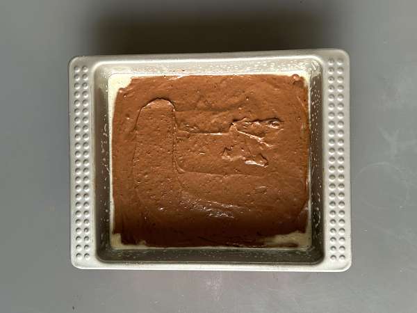 Protein-brownie med chokolade og røde bønner - Forberedelse trin 5