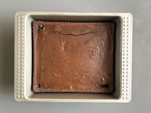 Protein-brownie med chokolade og røde bønner - Forberedelse trin 6