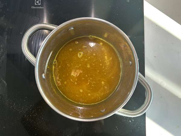 Curry med røde linser og kokosmælk: en nem og cremet opskrift - Forberedelse trin 4