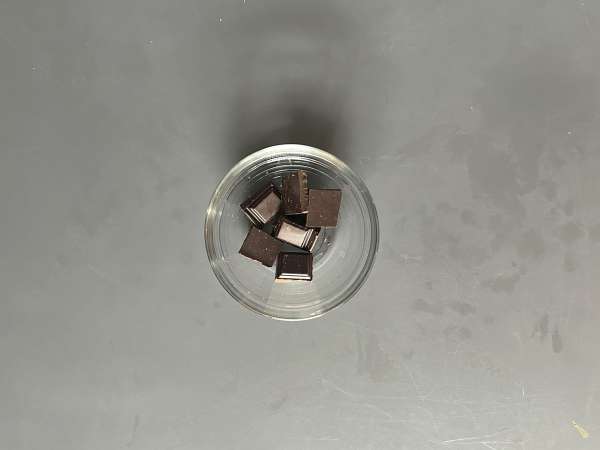 Chokoladecreme med silketofu – kun 2 ingredienser - Forberedelse trin 1