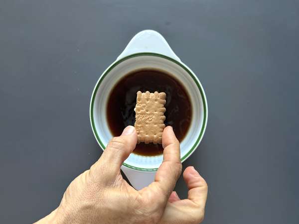 Tiramisu med silketofu – uden mascarpone og æg - Forberedelse trin 3