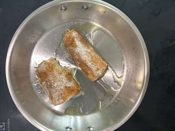Torskeryg med citron, hvidløg og krydderier - Forberedelse trin 5