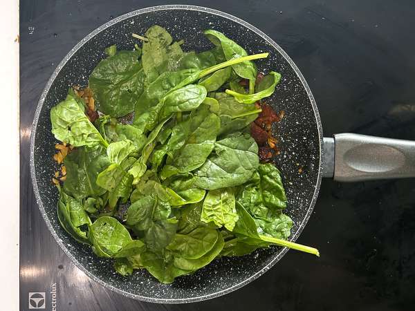 Havkat med hvide bønner, spinat og chorizo - Forberedelse trin 1