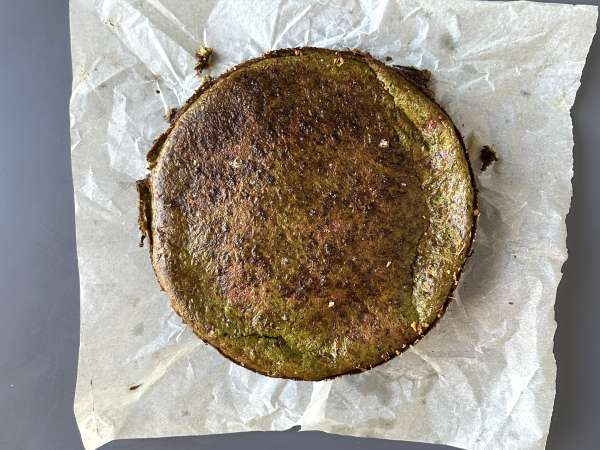 Quiche uden dej med spinat og gouda - Forberedelse trin 7