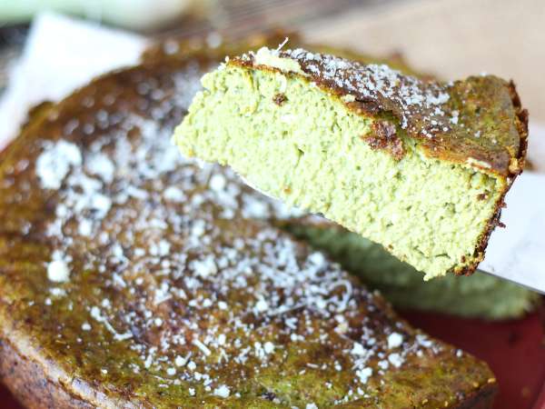 Quiche uden dej med spinat og gouda - Forberedelse trin 8