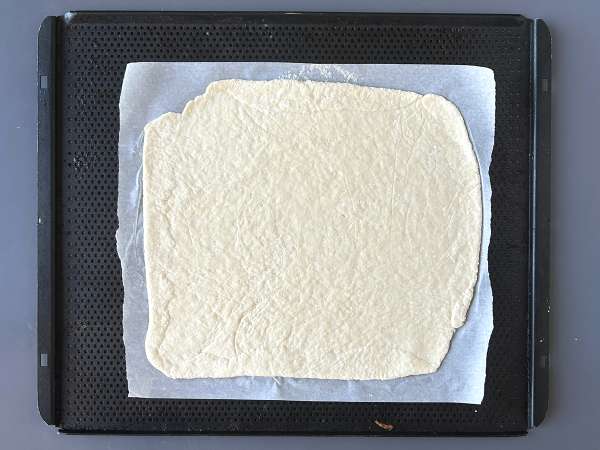 Pizza med hytteost - Forberedelse trin 5