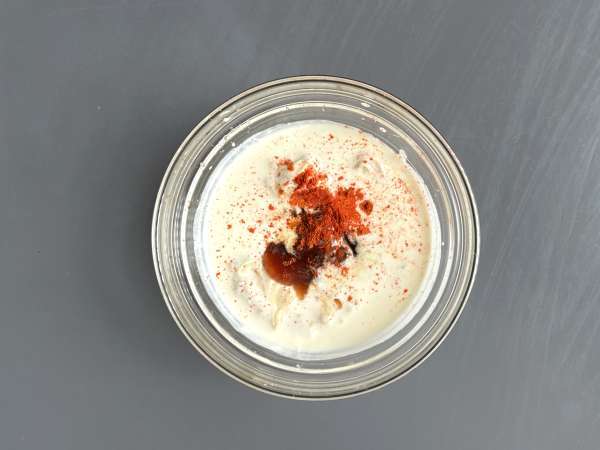 Sprød tofu: den vegetariske version af sprød kylling - Forberedelse trin 3