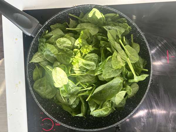 Palak tofu: indisk karryret med spinat og tofu - Forberedelse trin 4