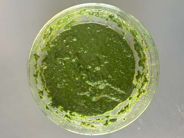 Palak tofu: indisk karryret med spinat og tofu - Forberedelse trin 5