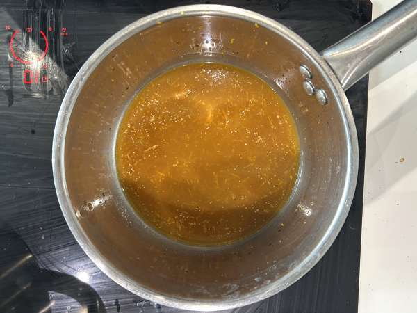 Sprød tofu med appelsin - Forberedelse trin 3