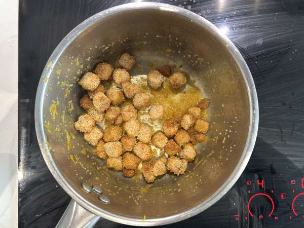 Sprød tofu med appelsin - Forberedelse trin 5