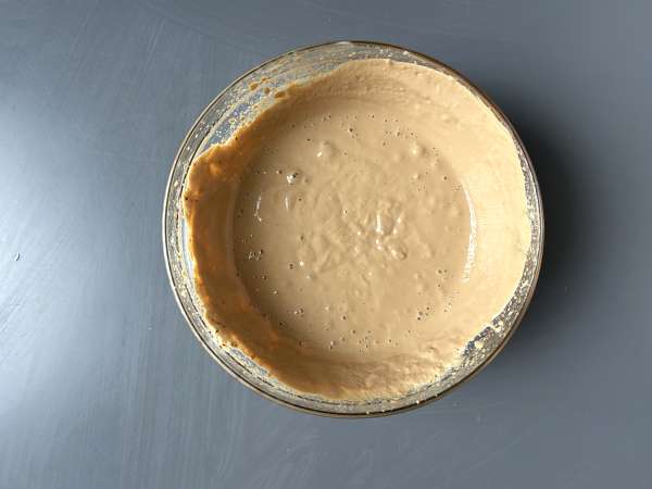 Kaffemousse med silketofu: 3 ingredienser, uden æg eller fløde - Forberedelse trin 1