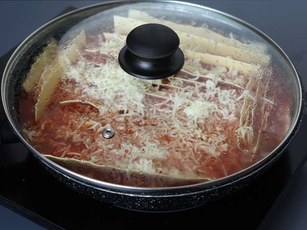 Lasagne bolognese på panden - Forberedelse trin 6
