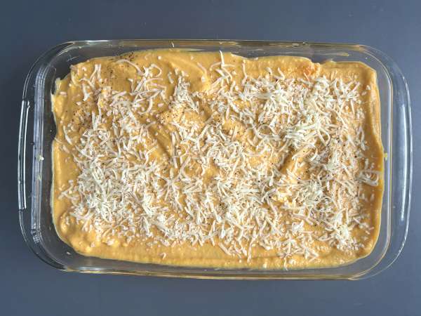 Lasagne med butternutgræskar, spinat og ricotta - Forberedelse trin 7