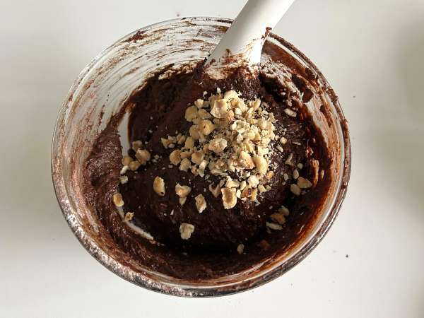 Brownie med sød kartoffel uden smør eller olie - Forberedelse trin 5