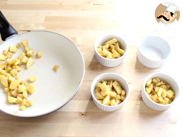 Æble- og kanelcrumble - Forberedelse trin 4