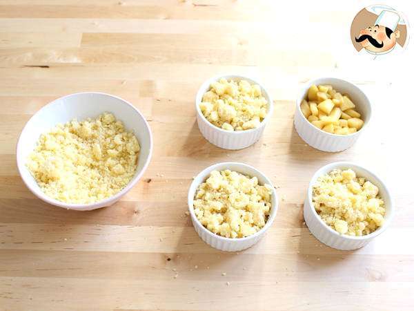 Æble- og kanelcrumble - Forberedelse trin 5