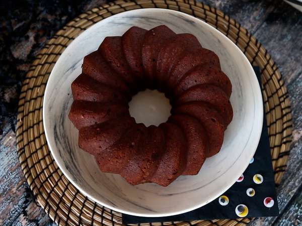 Halloween-bundtkage med en djævelsk lækker glasur - Forberedelse trin 6