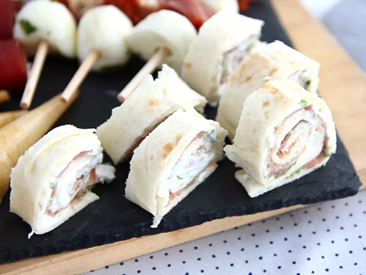 4 nemme snacks med tørret kød til aperitifbordet - foto 3