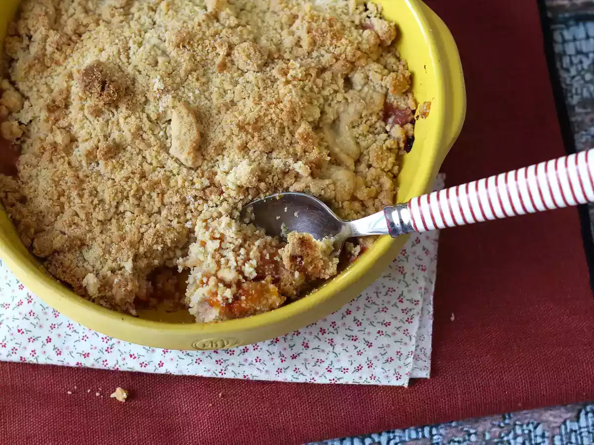 Abrikos-crumble - foto 3