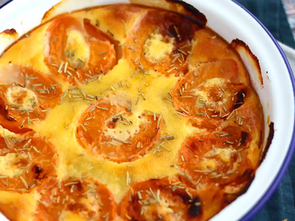 Abrikos- og kokosgratin - foto 4