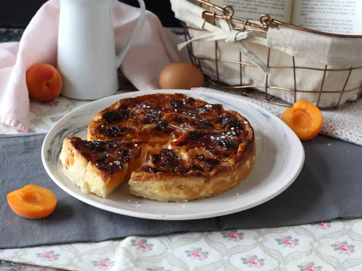 Abrikosclafoutis i airfryer - foto 3