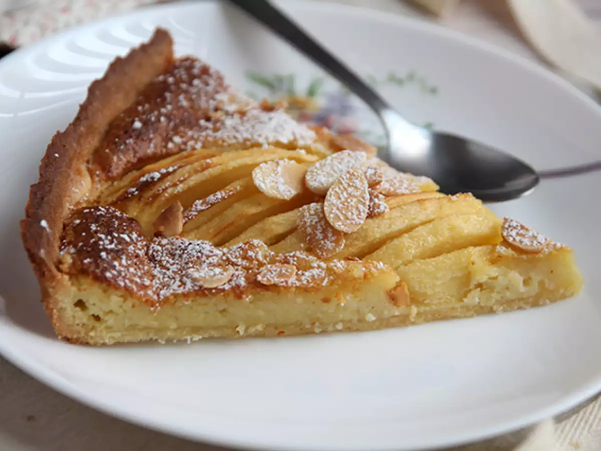 Æble- og mandeltærte (Tarte normande) - foto 5