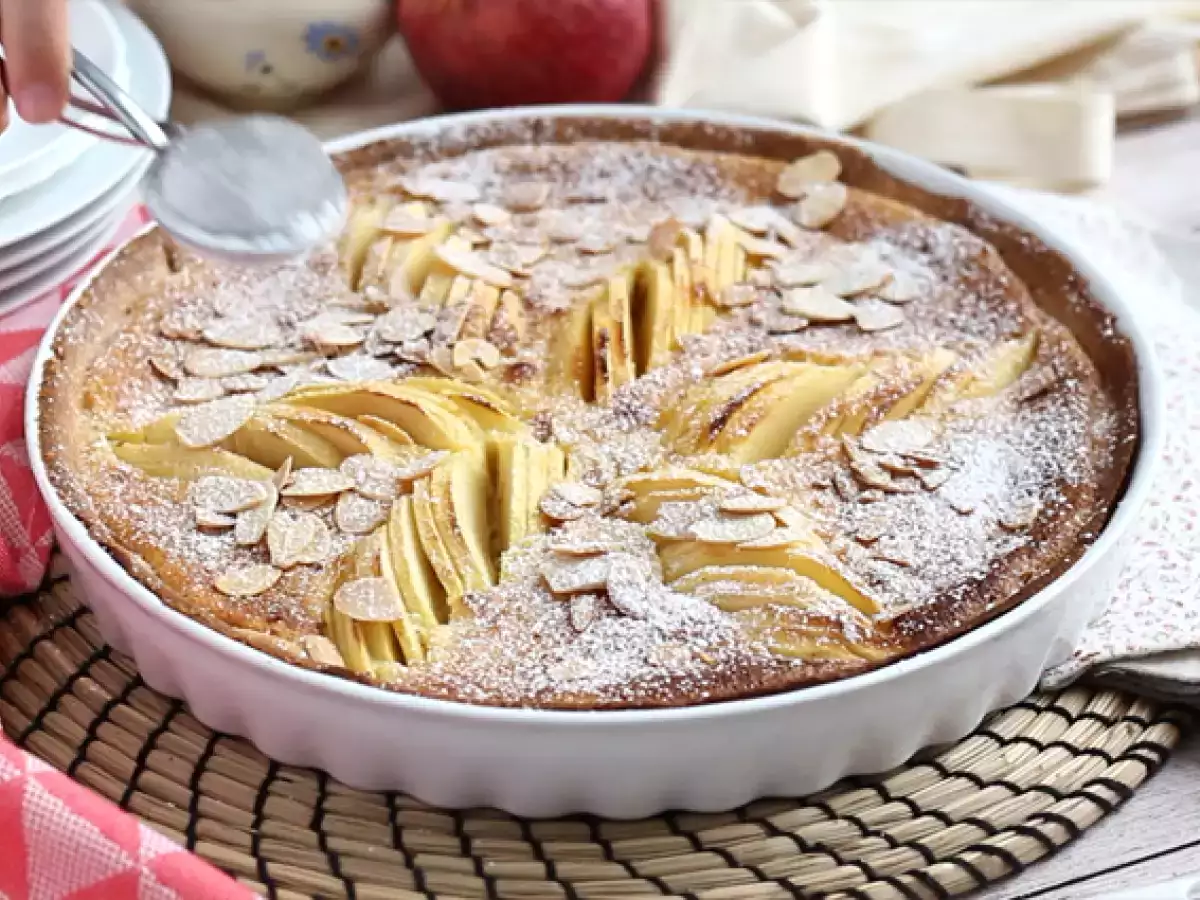 Æble- og mandeltærte (Tarte normande) - foto 6