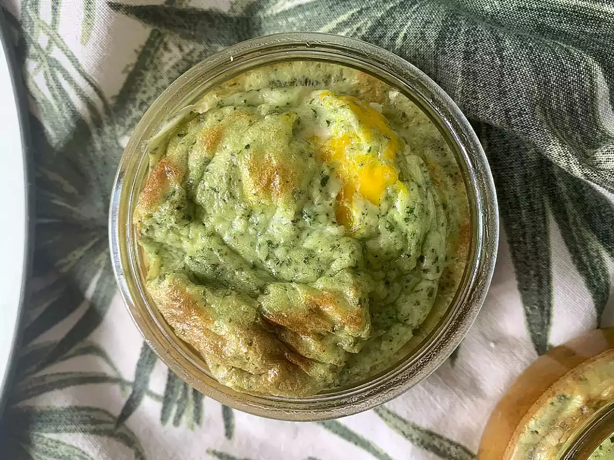 Æg cocotte med pesto - foto 2