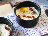 Æg en cocotte med gedeost og soltørrede tomater i airfryer!, foto 1