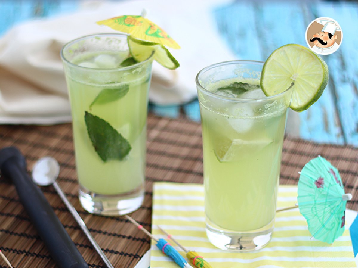 Agurk Mojito, alkoholfri cocktail