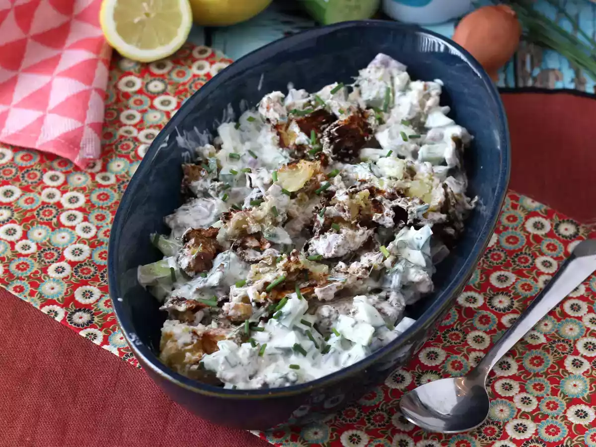 Agurk og sprød kartoffelsalat - foto 7