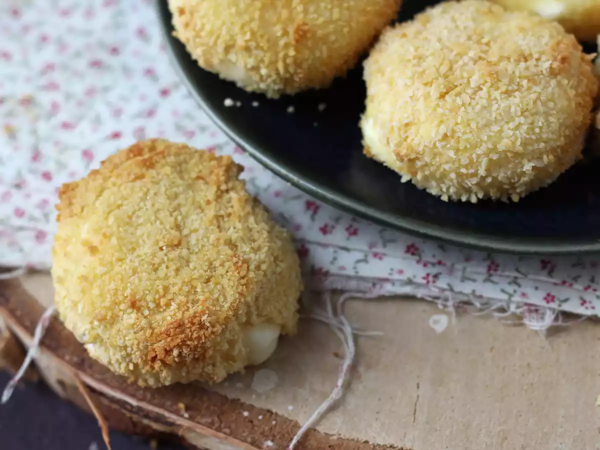 Air fryer panerede babybels - foto 2
