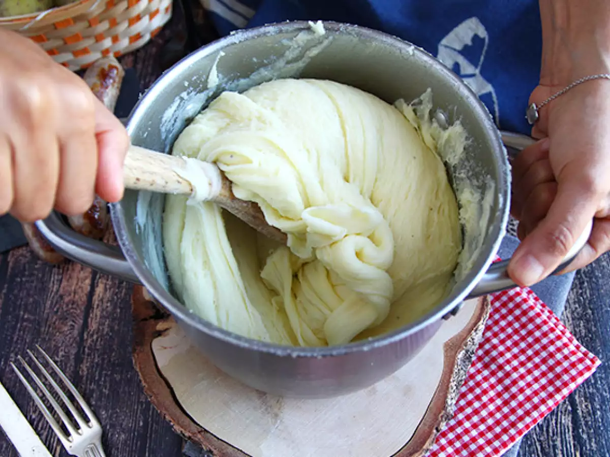 Aligot med Toulouse-pølser - foto 5