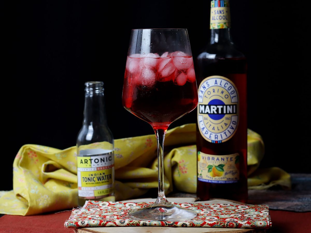 Alkoholfri martini tonic, den friske, frugtagtige cocktail! - foto 3