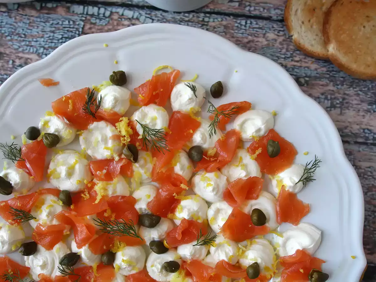 Aperitif-smørepålæg med røget laks - foto 5